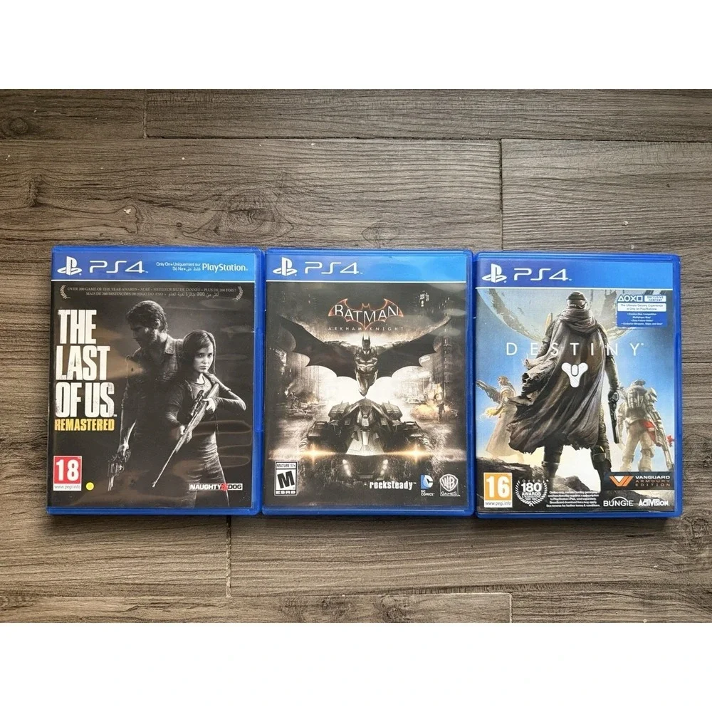 Sony PlayStation 4 (PS4) 3-Game 